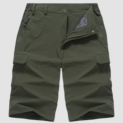 Beaumont - Sneldrogend cargo shorts met ruime zakken voor heren