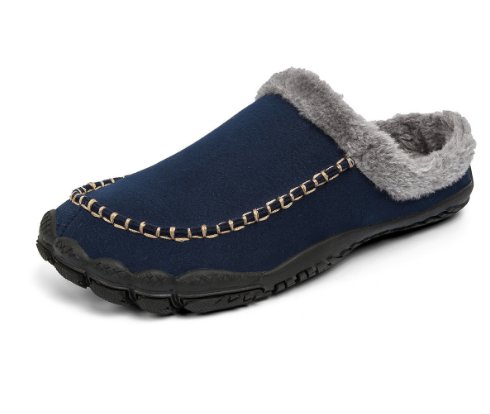 Sam - Warme gevoerde pantoffels met antislip zool voor heren