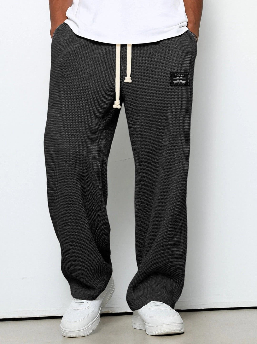 Stef - Comfortabele relaxed herenbroek met elastische taille