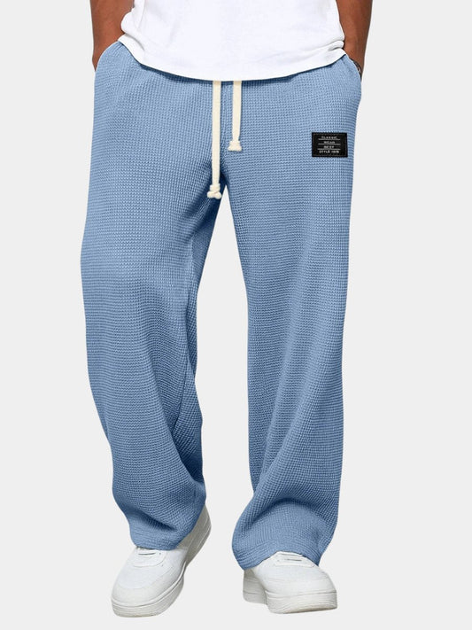Stef - Comfortabele relaxed herenbroek met elastische taille