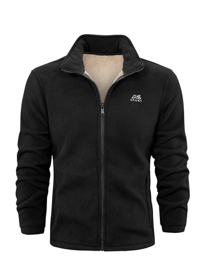 Stefan - Fleece vest met opstaande kraag voor heren