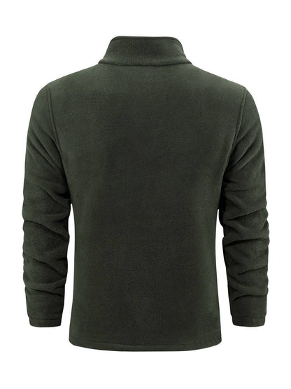 Stefan - Fleece vest met opstaande kraag voor heren