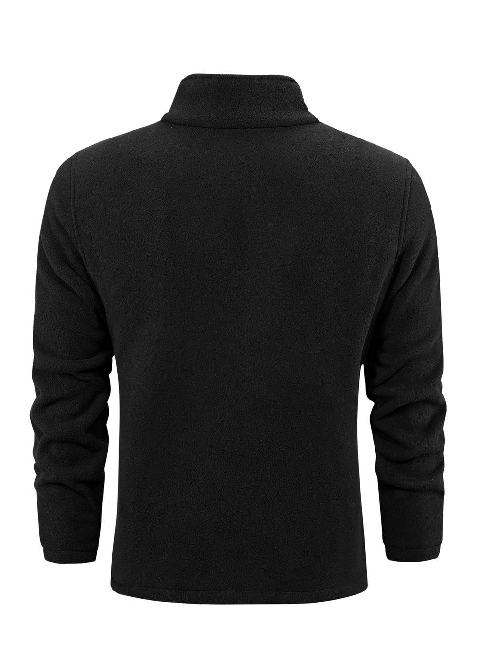 Stefan - Fleece vest met opstaande kraag voor heren