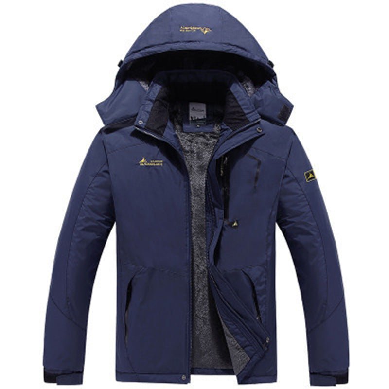 Blake - Waterdichte gewatteerde parka met capuchon voor heren