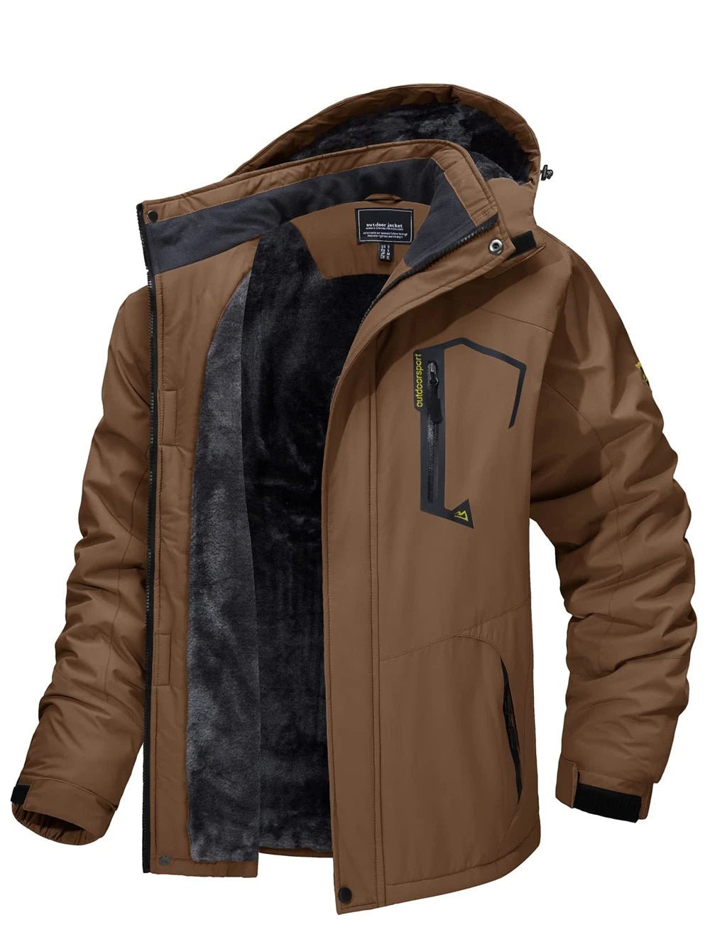 Blake - Waterdichte gewatteerde parka met capuchon voor heren