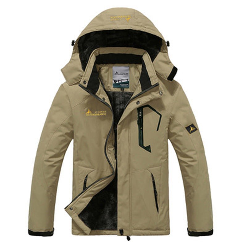 Blake - Waterdichte gewatteerde parka met capuchon voor heren