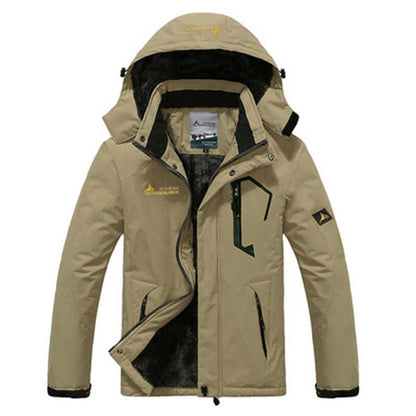 Blake - Waterdichte gewatteerde parka met capuchon voor heren