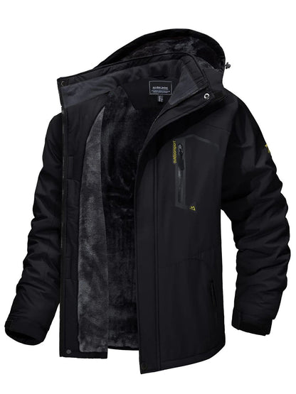 Blake - Waterdichte gewatteerde parka met capuchon voor heren