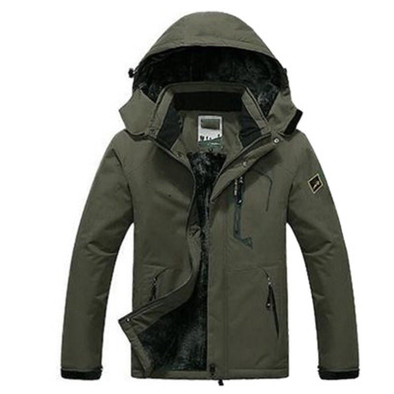 Blake - Waterdichte gewatteerde parka met capuchon voor heren