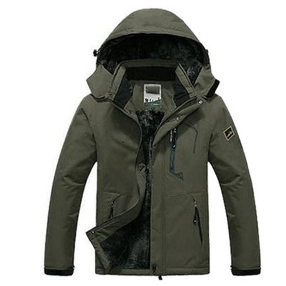 Blake - Waterdichte gewatteerde parka met capuchon voor heren