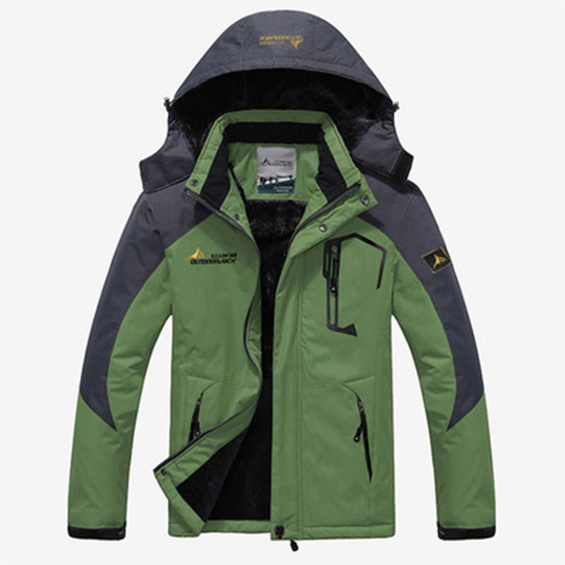 Blake - Waterdichte gewatteerde parka met capuchon voor heren